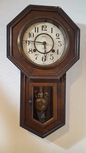 昭和初期か大正の振子時計